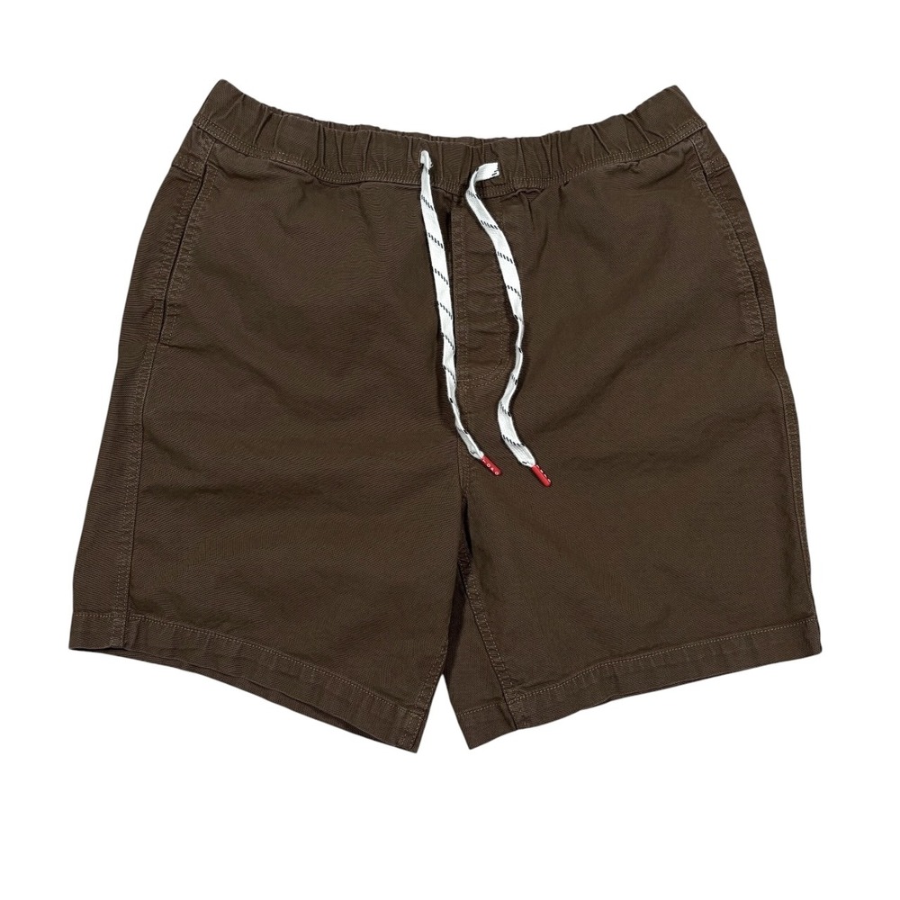 Topo Designs Dirt Shorts Mens L Elastic Waist Drawstring Pockets Hiking Outdoor